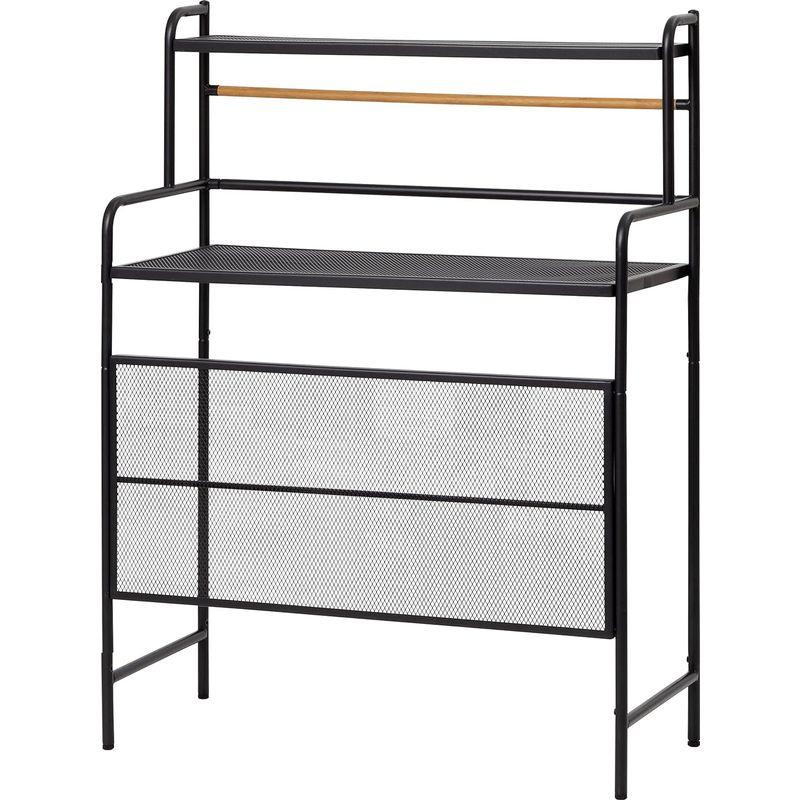 タカショー フラワースタンド テラス室外機ラック MSF-34 ブラック 約幅90cm×奥行40cm×高さ120cm フラワースタンド テラス室外機ラック MSF ブラック 約幅90cm×奥行40cm×高さ120cm 86cm s40cm