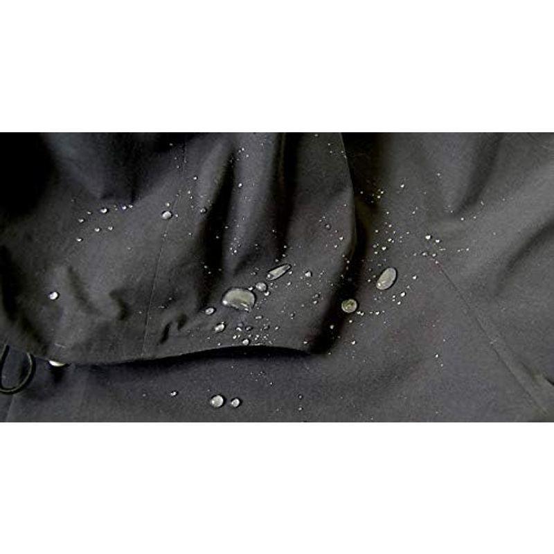 マシュール フーデットコート ブラック シームレス メンズ レインコート フーデットパーカ 無縫製 (L) ￥ フーデットコート ブラック シームレス メンズ レインコート フーデットパーカ 無縫製 　 100%