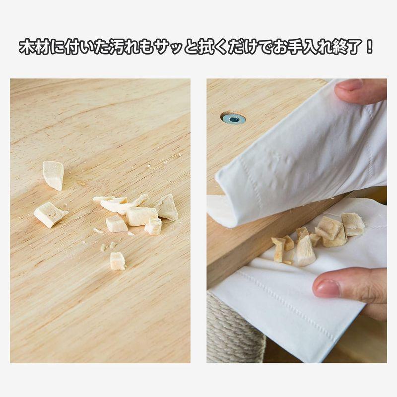 【日本未発売】 Mwpo キャットタワー 木製 キャットタワー シンプル 自然 天然木 大きいハンモック キャットランド 人気 据え置き スリム設計 2つ高 【M2284753873】(11533円)