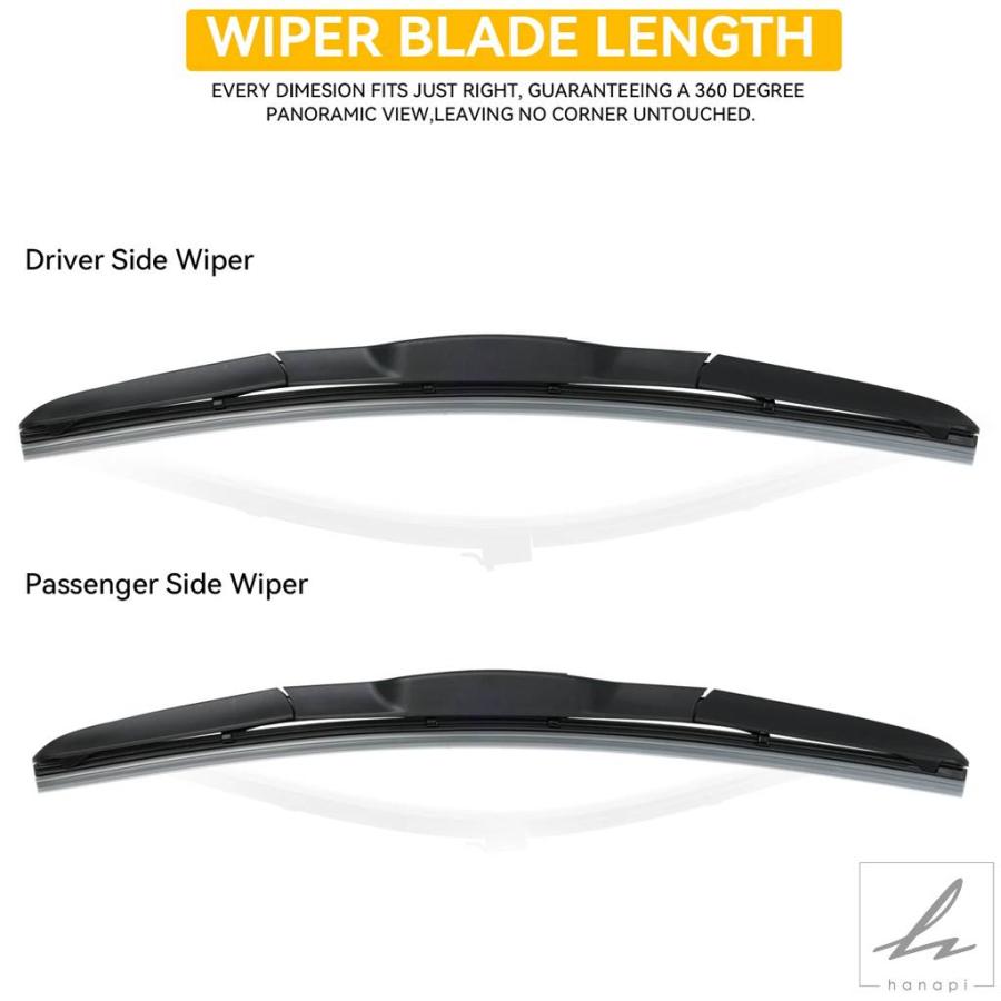 並行輸入品】 ERICK'S ワイパー フロント ハイブリッド ワイパー