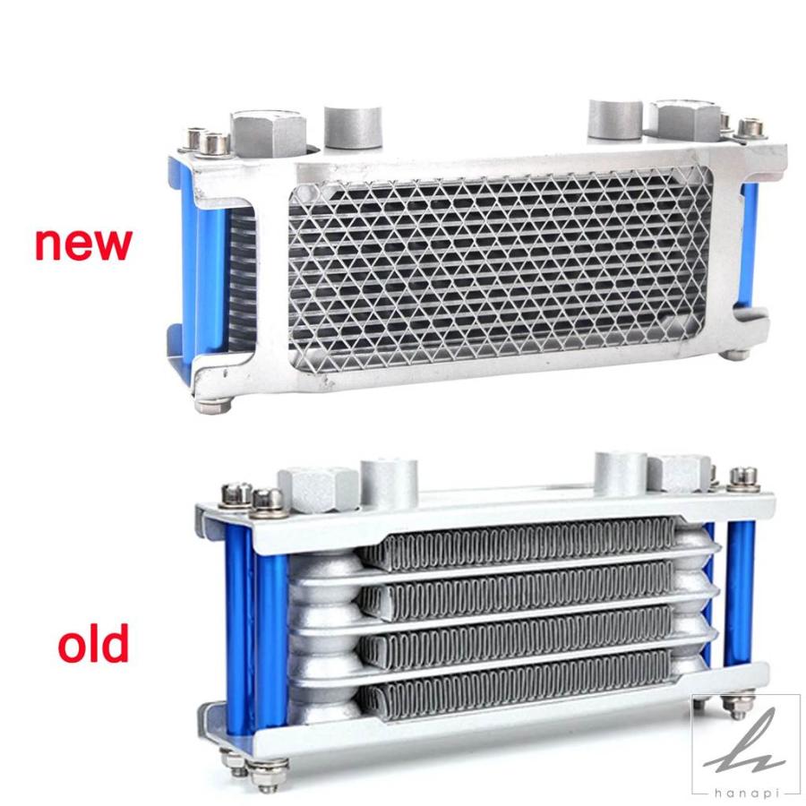 オートバイ用オイルクーラー ラジエーターオイルクーラー 冷却 ダート