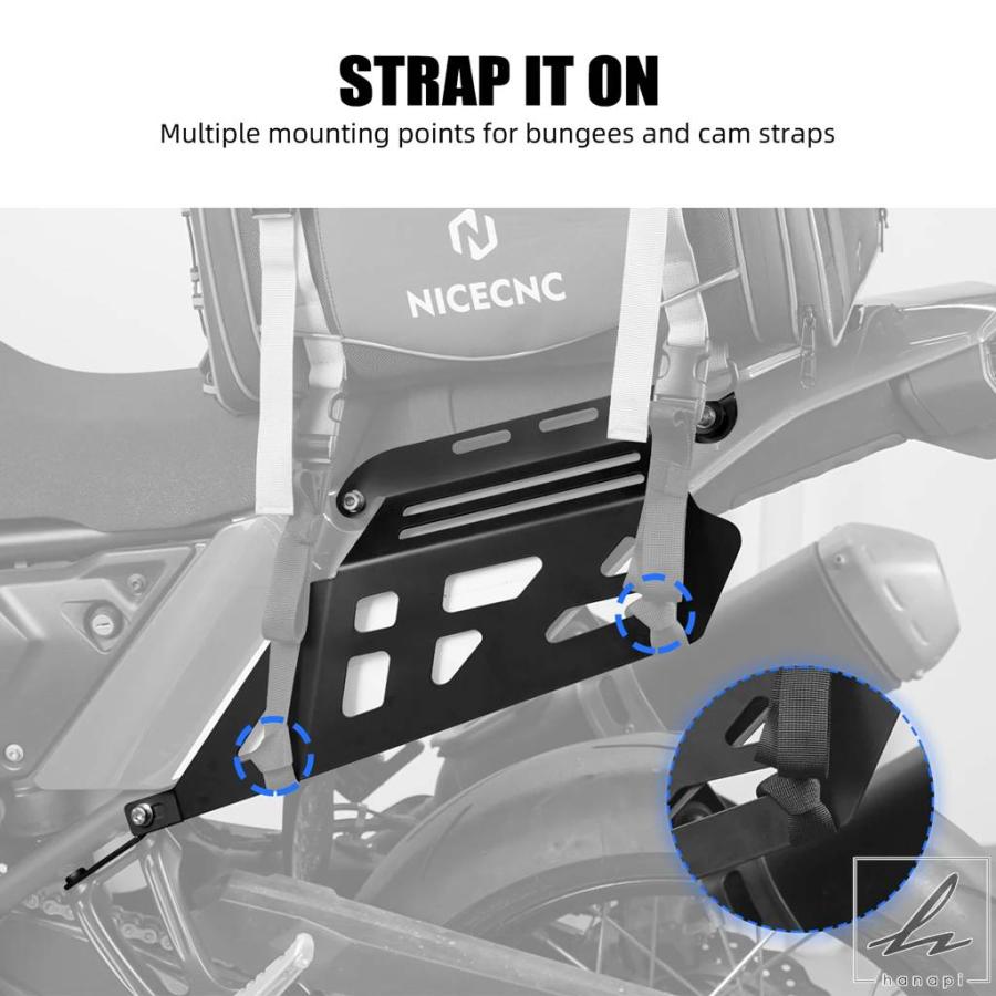 に適合するテネレ 700 XTZ690 2019 2020 2021 2022 2023 2024 2025用 オートバイ用リアラゲ に適合するテネレ  700 XTZ690 2019 2020 2021 2022 2023 2024 2025用 オートバイ用リアラゲ ヤマハ「 テネレ700」2023年モデル  アクセサリーパッケージ「テネレ700 ABS Rally ... リアブラケット ために テネレ 700 ために XTZ690 2019-2024 オートバイサドルバッグサポートブラケットサイドパニ