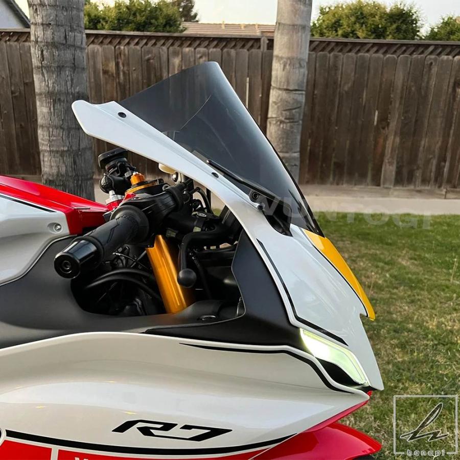 並行輸入品】 ヤマハ YZF R7 YZFR7 2021 2022 用オートバイミラー
