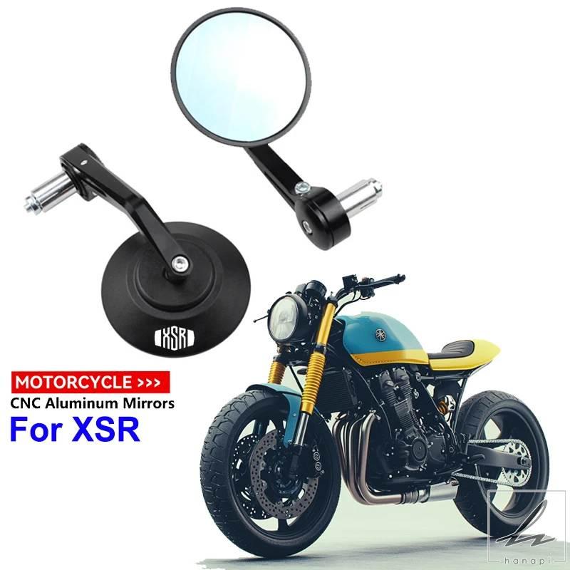 YAMAHA XSR900 純正　バーエンドミラー 左右セット XSR900 純正バーエンドミラーから普通タイプのミラーに