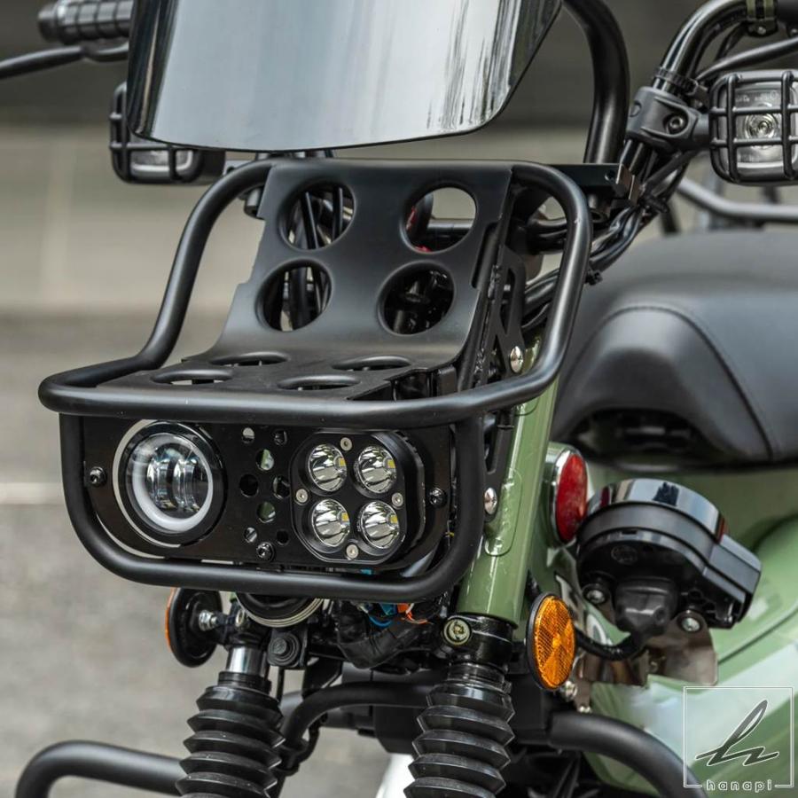 値段定時お願いします。 フロントLEDヒーライトラックボックスサポート付きホンダCT125