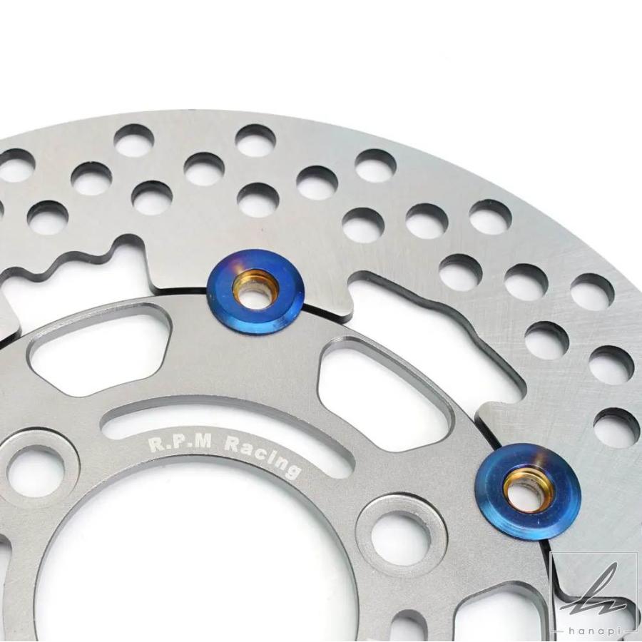 並行輸入品】 220MM ブレーキディスクローター 3穴キャリパーセット