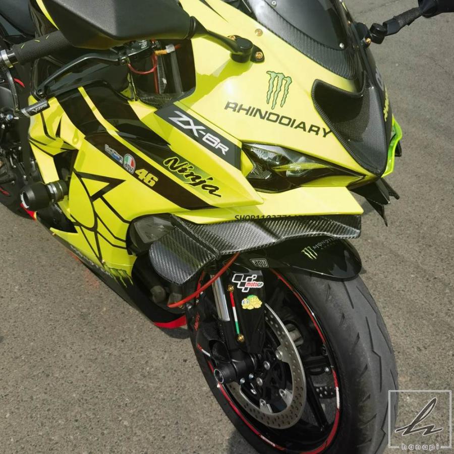 アクセサリー a 気分はSBKライダー!? Puigより、Ninja ZX-10R用サイドダウンフォース