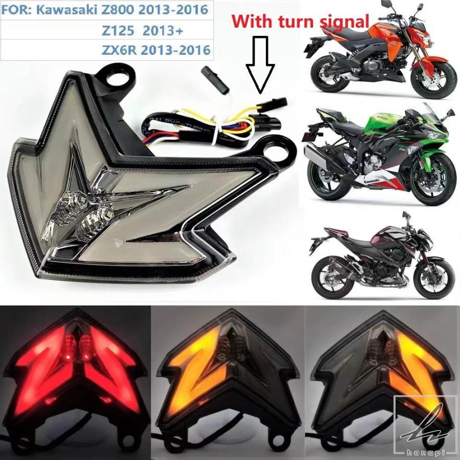 並行輸入品】 LEDブレーキライトテールランプ KAWASAKI Z125/PRO