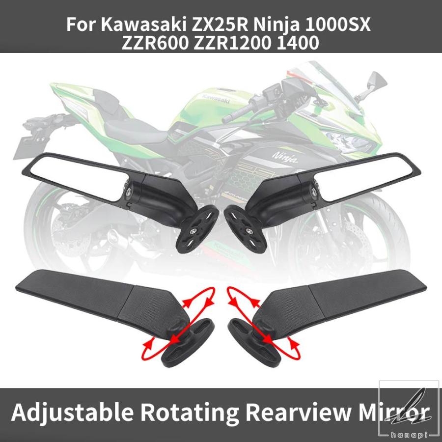 kawasaki zx25r カスタムミラー ZX-25R】ミラーをカスタムしました！ - YouTube