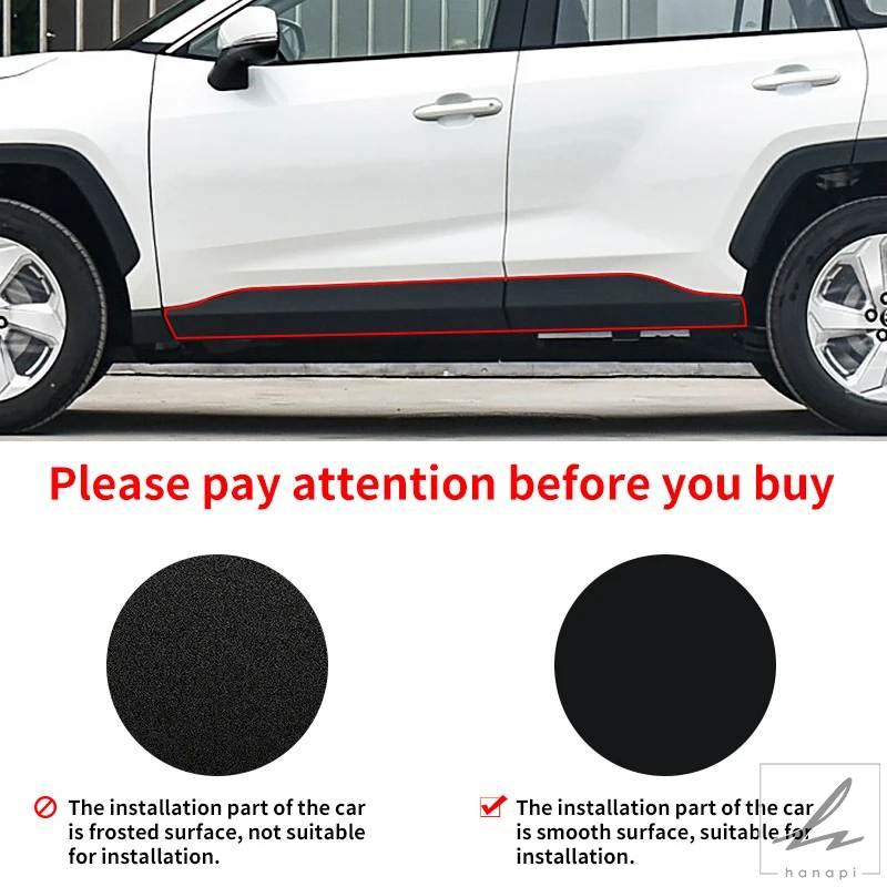 並行輸入品】 RAV4 2019 - 23用 ドアパネル装飾プレートプロテクター