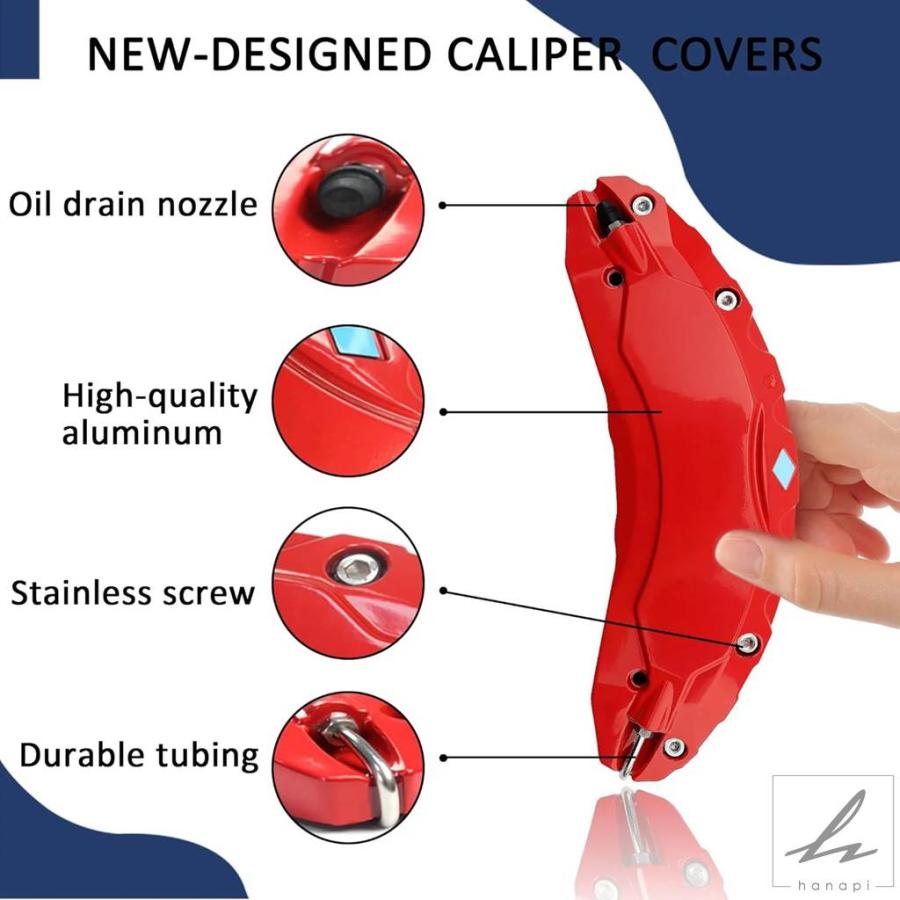 赤色 ブレーキキャリパー(TESLAロゴデカール付き) 赤色 ブレーキキャリパー(TESLAロゴデカール付き) 414nydloPcL.jpg