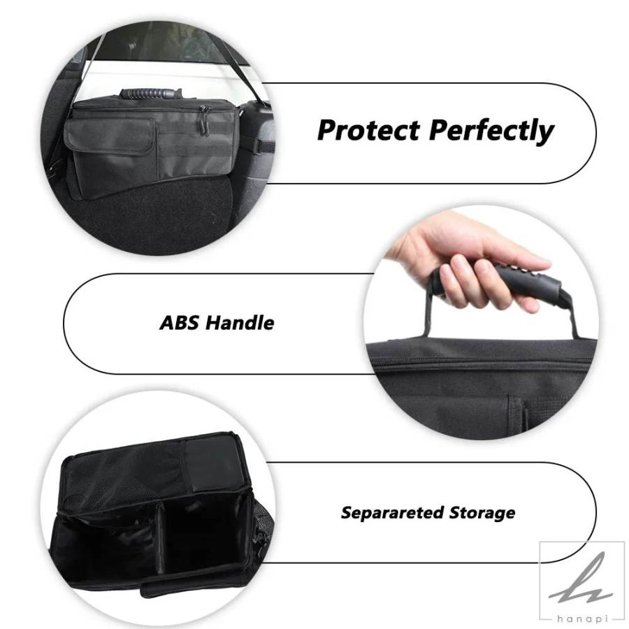 並行輸入品】 ジープ ラングラー JK JL 4ドア 2007-2024 収納整理用