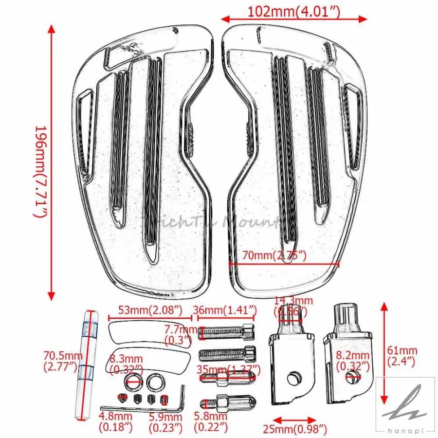 ハーレー　アジャスターフロアーフットボード 価格応談します ハーレー アジャスターフロアーフットボード 価格応談します