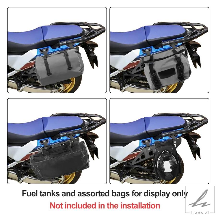 並行輸入品】 HONDA AFRICA TWIN 2024-2025用サイドラゲッジラック