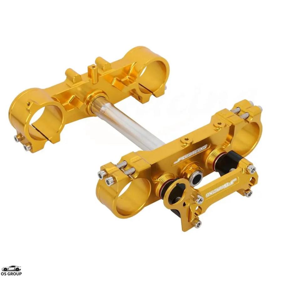 並行輸入品 2005年-2019年 CNC トリプル Tree Cランプ ステアリング