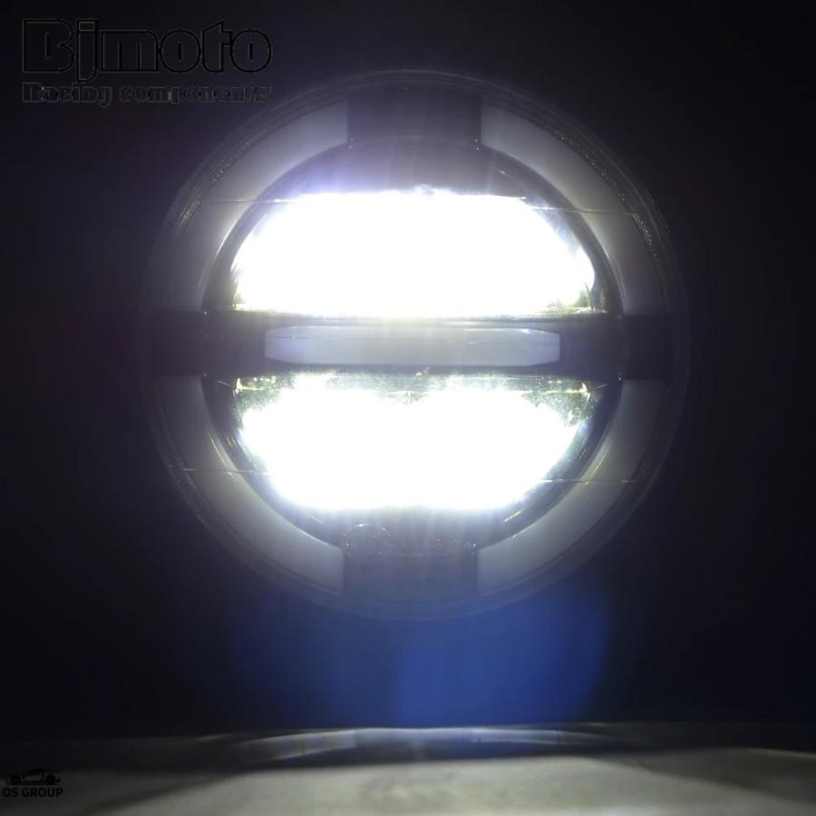 並行輸入品 7.0 インチ 汎用 カフェレーサー バイク LED ヘッド ランプ