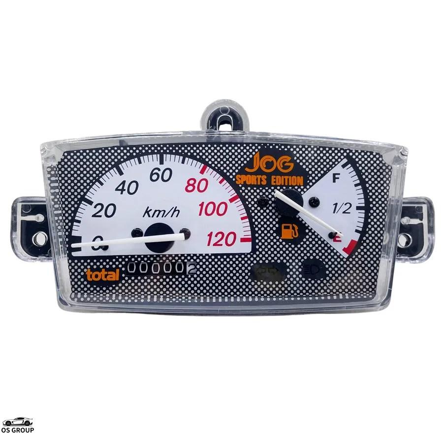 ZERO メーター　3kj 3yk カバー付 並行輸入品 ヤマハ JOG50/90 ZR 3KJ 3YK バイク スピード メーター