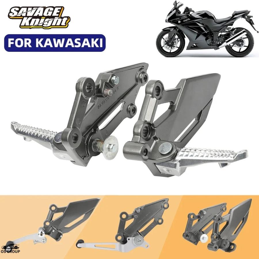 並行輸入品】 カワサキ ニンジャ 250R 300 Z250 Z300 フロント フット