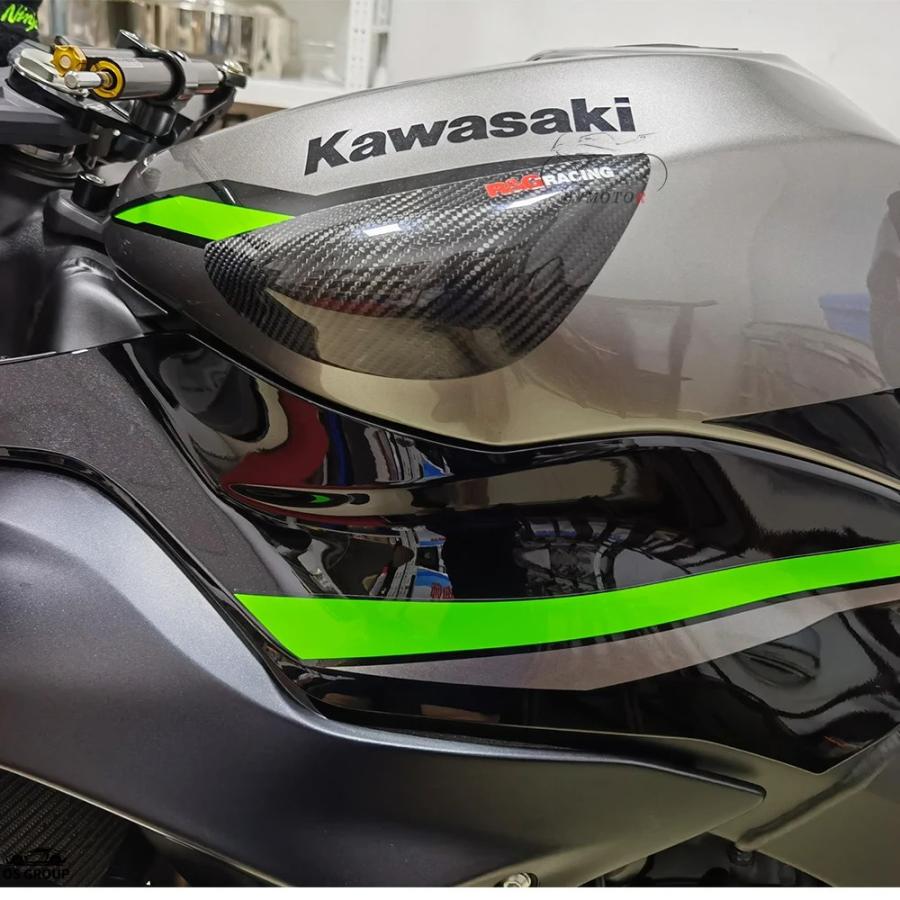 並行輸入品 カワサキ zx6r 636 カーボン ガソリン タンク 保護 カバー