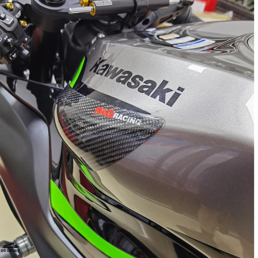 カーボン調 タンクカバー 汎用 カスタムパーツ 並行輸入品 カワサキ zx6r 636 カーボン ガソリン タンク 保護 カバー