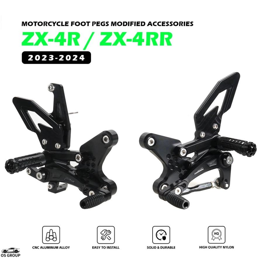 並行輸入品 バイク フット レスト フットペグ ペダル ペグ リアセット