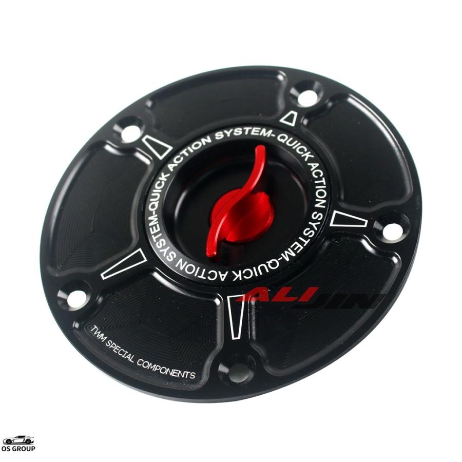 並行輸入品】 CNC レーシング キーレス タンク ガソリン キャップ