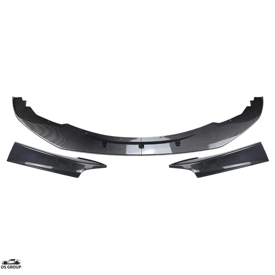【並行輸入品】 4P フロント バンパー スポイラー リップ+サイド スプリッター カバー キットs BMW 1 シリーズ F20 F21 M スポーツ 2011年 2012年 2013年 2014の画像