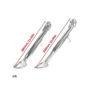 並行輸入品】 ZX 4R 4RR CNC アルミ 調整可 スタンド フット サイド