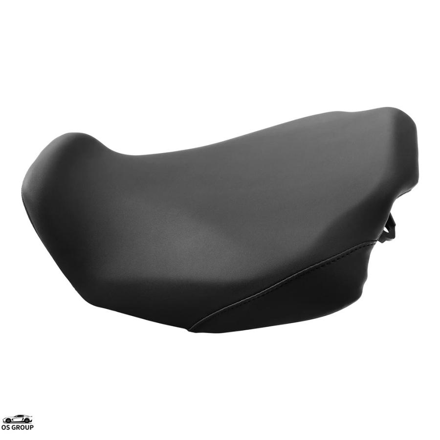 並行輸入品】 ブラック フロント ドライブr ライダー ソロ シート