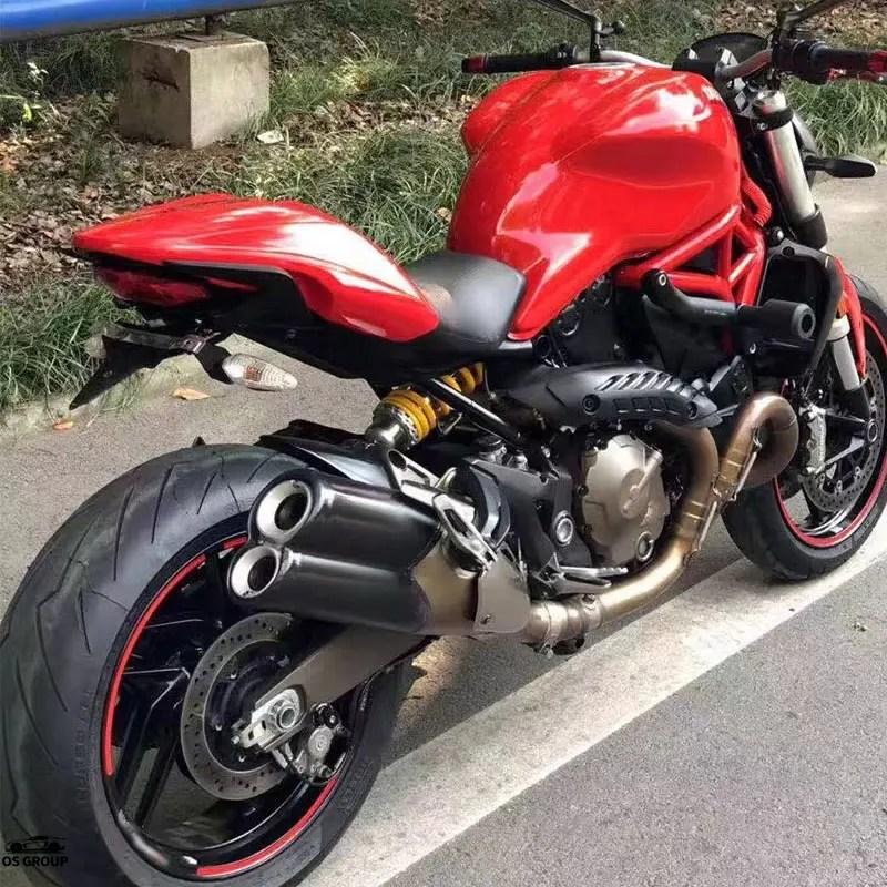 DUCATI MONSTER レッドカウルカバーキット 並行輸入品 ドゥカティ モンスター 821 1200 S 2014年 2015年 2016年