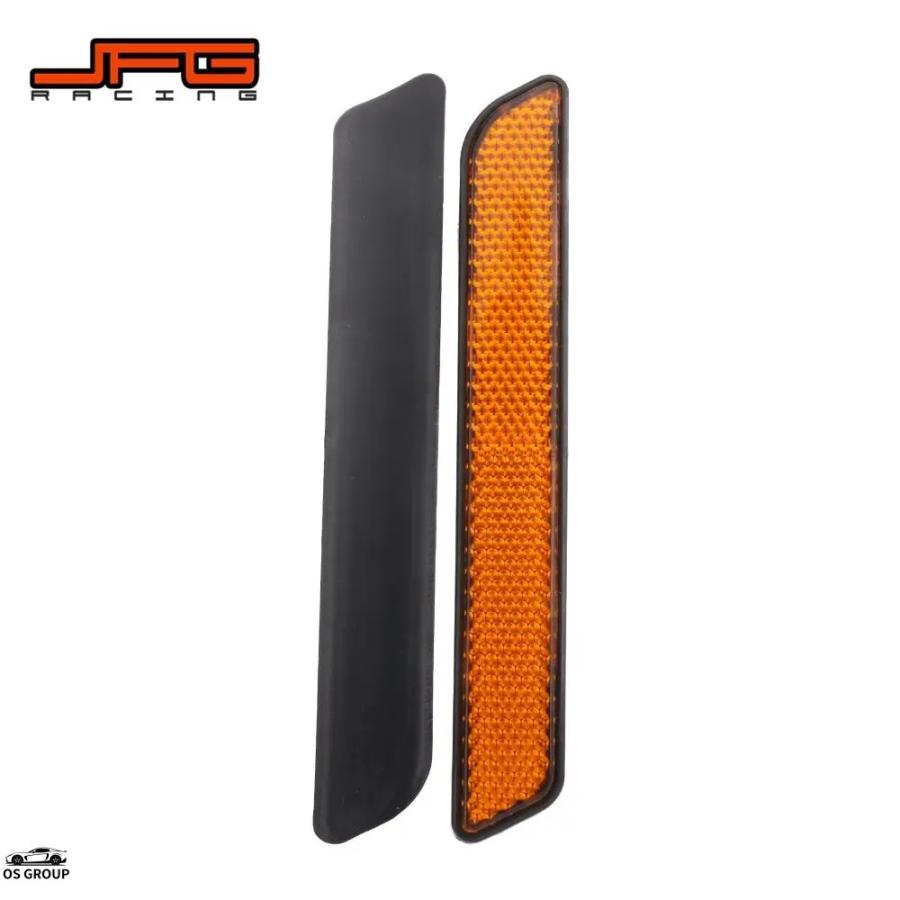 並行輸入品 バイク 2 PCS フロント フォーク サイド リフレクター 反射