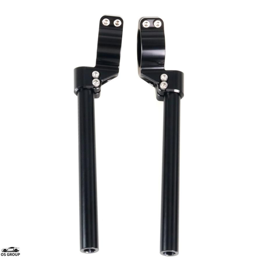 並行輸入品 47 mm/1.85 in バイク CNC レーシング クリップ On