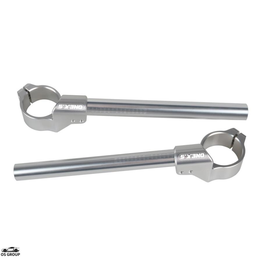 並行輸入品 47 mm/1.85 in バイク CNC レーシング クリップ On 