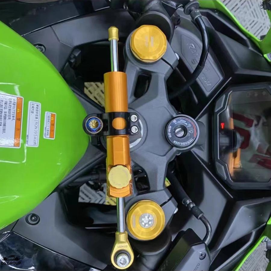 並行輸入品 ZX-4R ZX-4RR バイク ステアリング Stabilize ダンパー