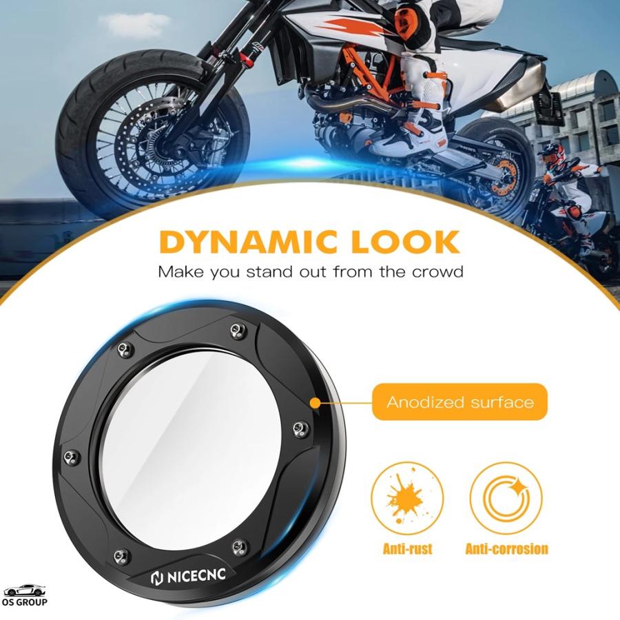 並行輸入品 ハスクバーナ 701 バイク 透明 クラッチ カバー KTM 690
