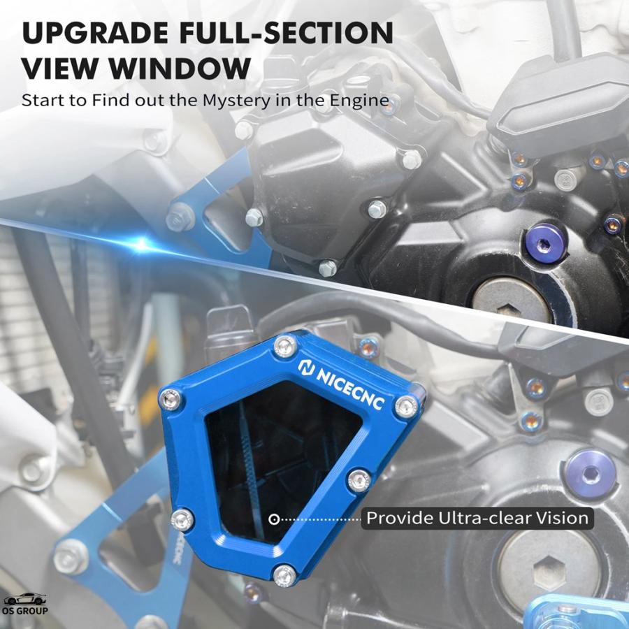 並行輸入品】 YFZ450R Full クリア オイル カバー 透明 ガード
