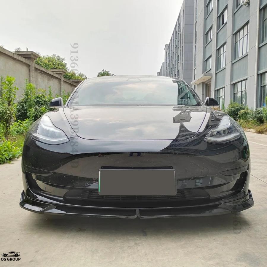 並行輸入品】 ディフレクター スプリッター フロント バンパー リップ