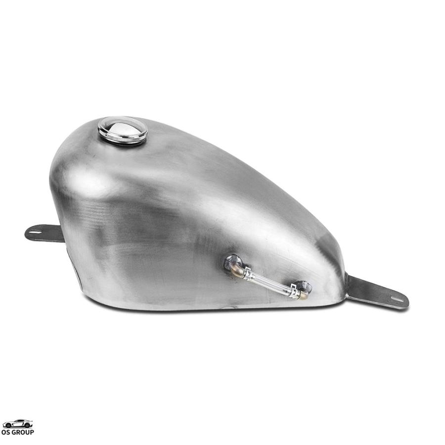 バイクタンク　変なやつ9L 並行輸入品】 バイク ガソリン 9 L タンク ハンドmade ガソリンoライン