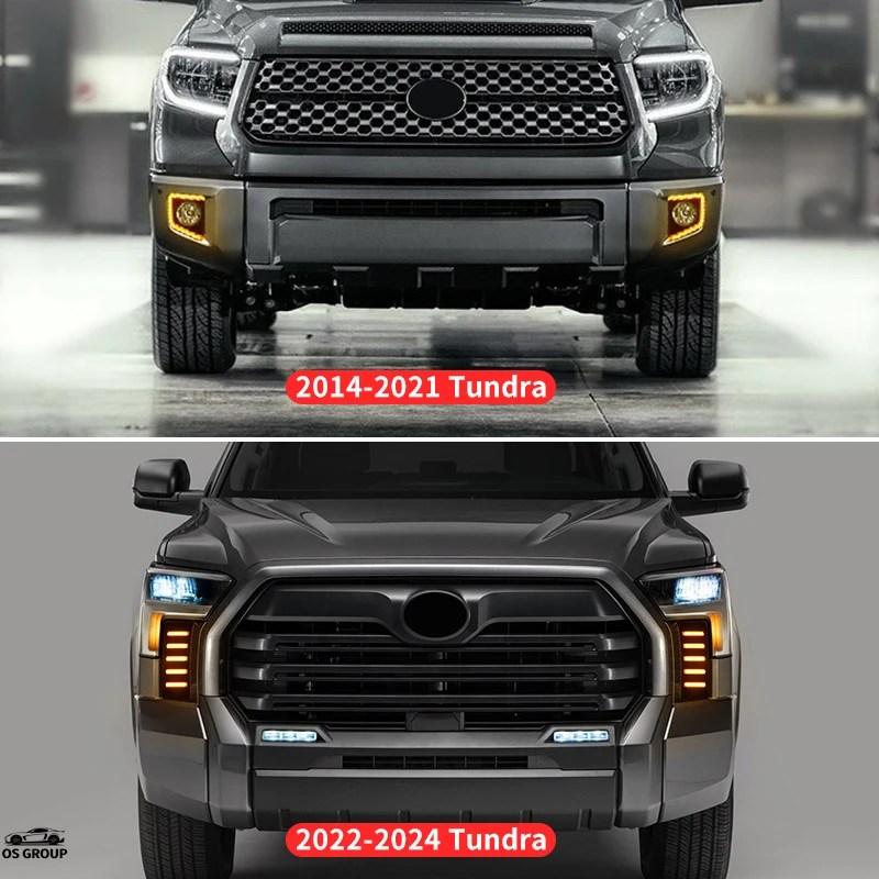 並行輸入品 2014年-2024 トヨタ タンドラ デイライト ランプ LED