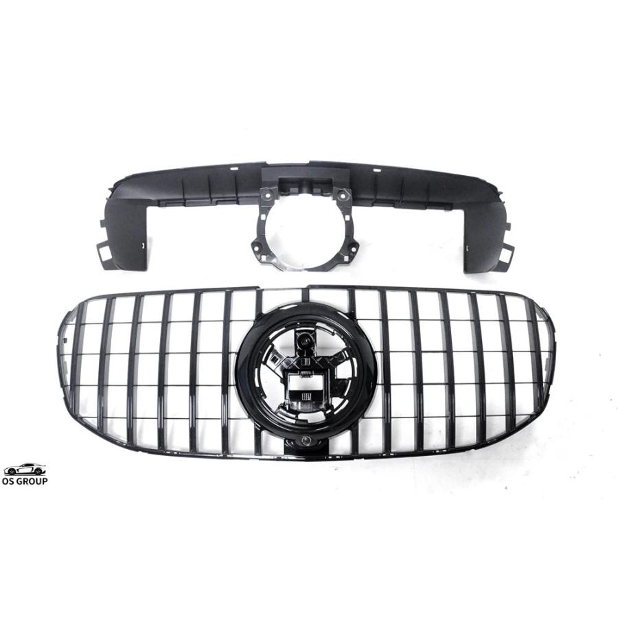 並行輸入品】 グリル ベンツ X167 GLS-クラス 2020年-2024 GT ブラック