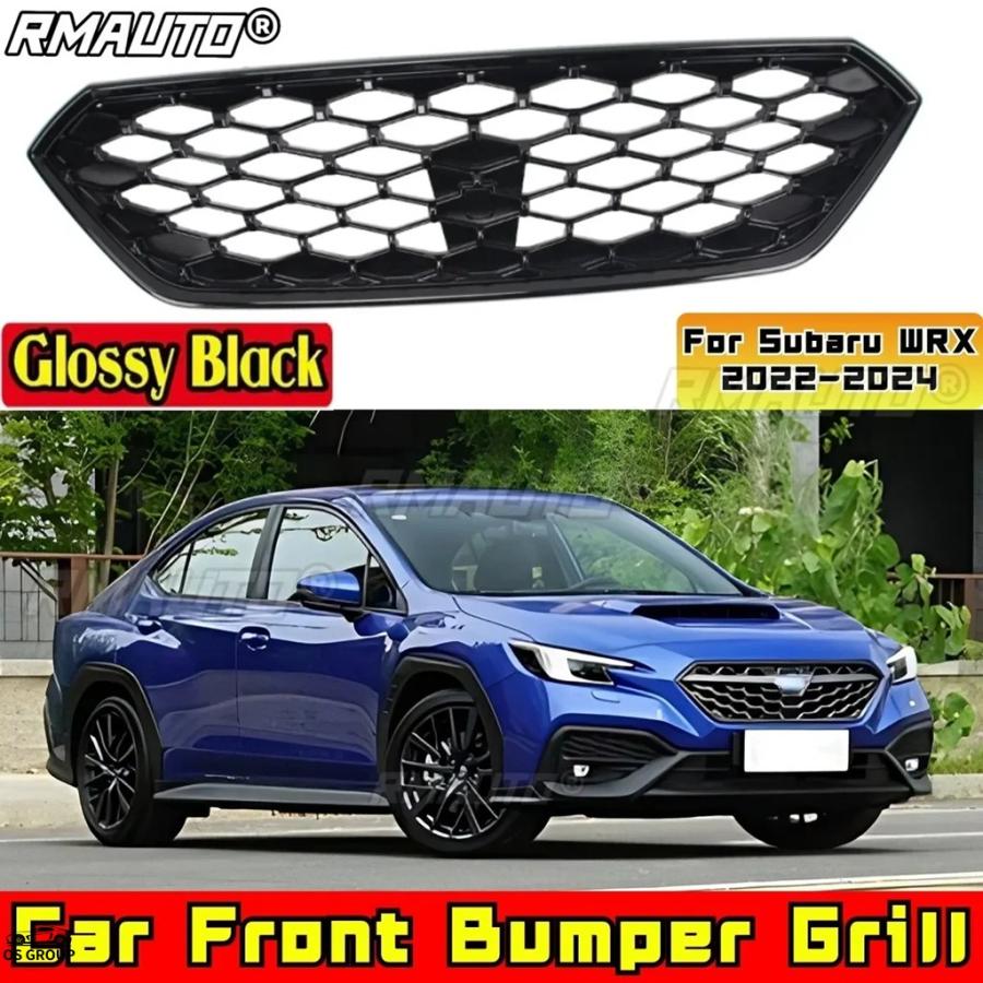 【並行輸入品】 WRX 2022年-2024 キット フロント グリル フロント バンパー グリル レーシング グリル スバル WRX 2022年-2024 カスタム パーツの画像