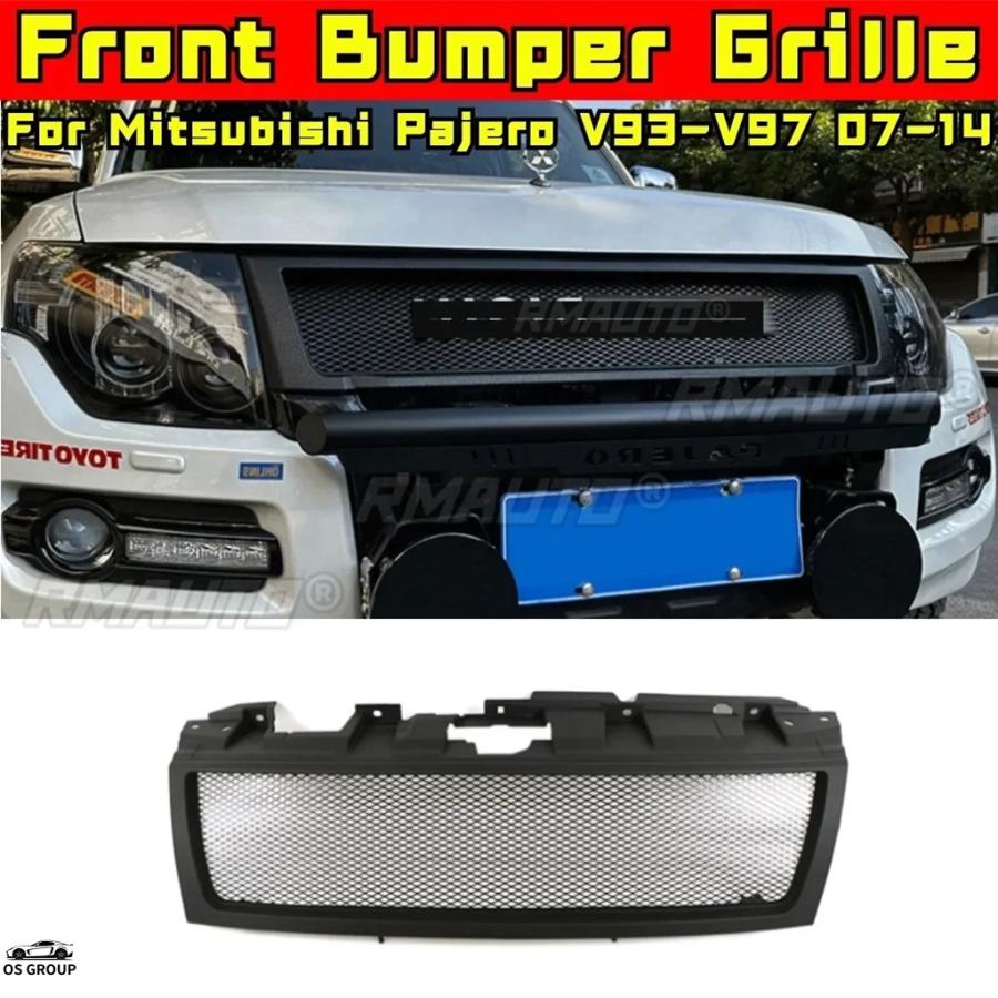 並行輸入品】 パジェロ バンパー グリル フロント レーシング ミツビシ