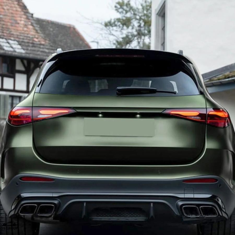 並行輸入品】 ルーフ リップ リア スポイラー ウィング ベンツ GLC