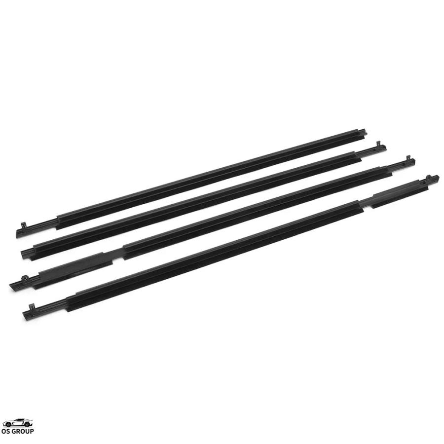 並行輸入品】 4P フロント ドア ウィンドウ ゴム シール Belt トヨタ