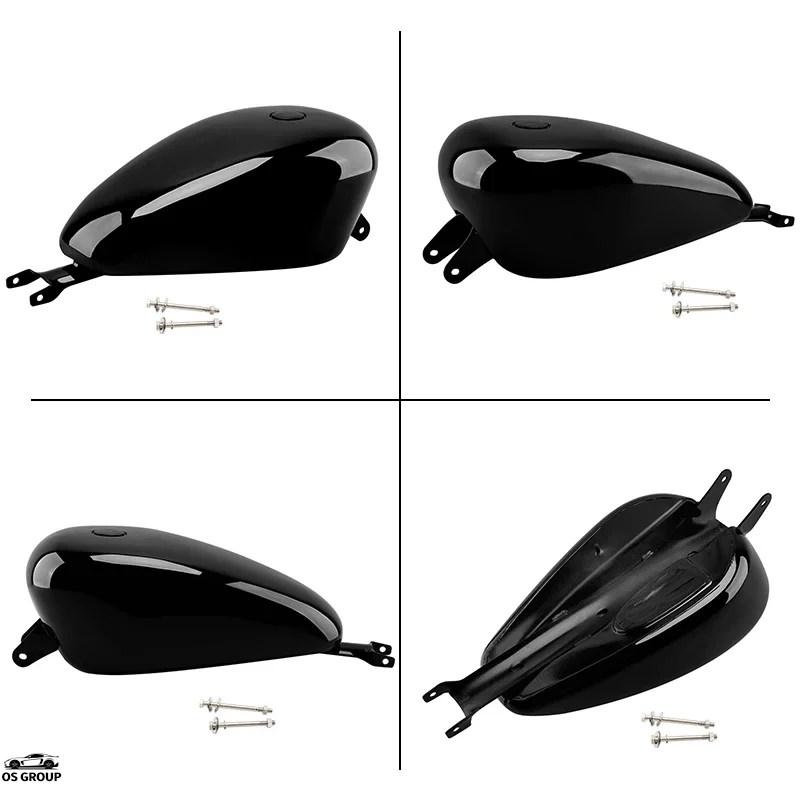 並行輸入品】 14.4L アイアン 未塗装 バイク レトロ オイル 3.7 Gal