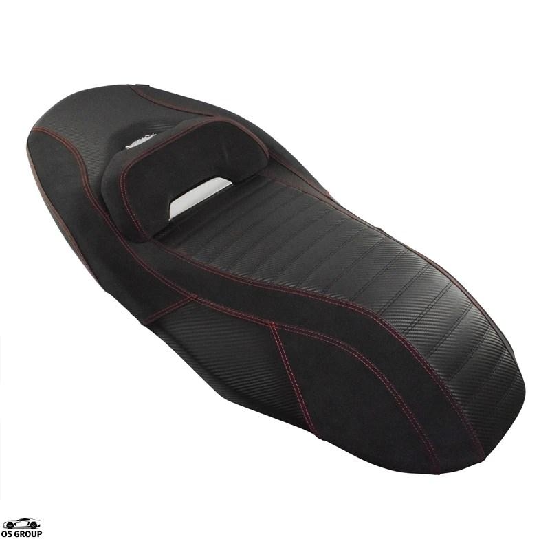 並行輸入品】 バイク シート フロント ライダー リア クッション