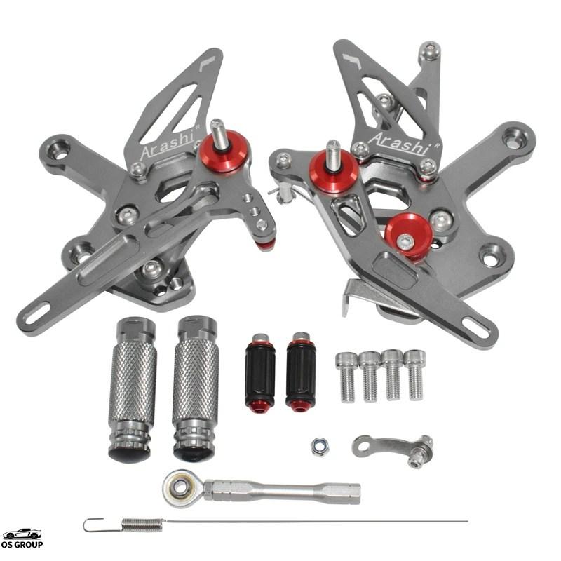 けい 並行輸入品 バイク ZX-4R ZX-4RR 調整可 ライダー リア セット リア