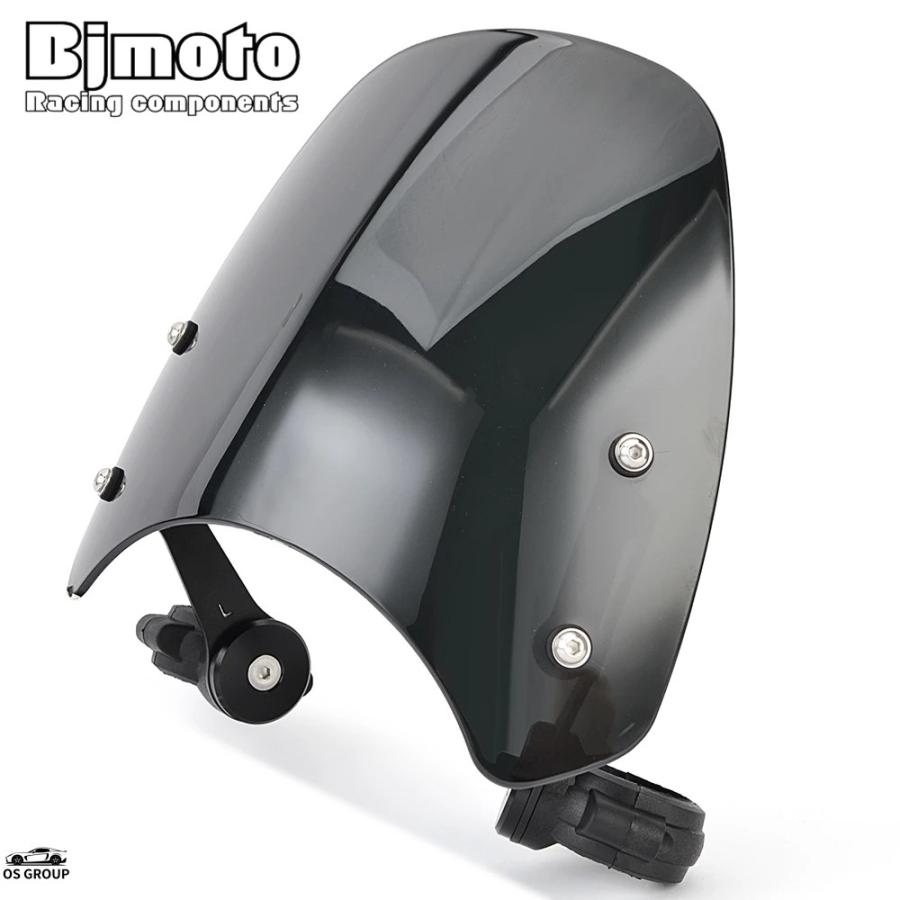 並行輸入品】 2024 2023 バイク ストリート スポーツ 風よけ 風防