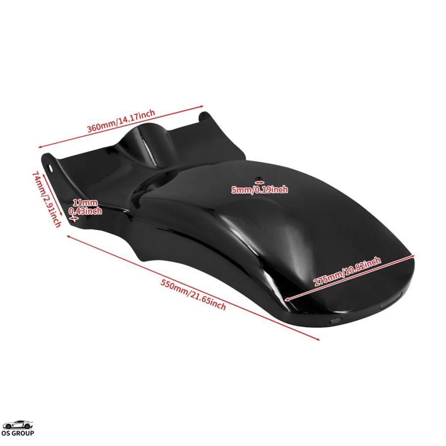 並行輸入品】 バイク LED ブレーキ ウィンカー リア フェンダー