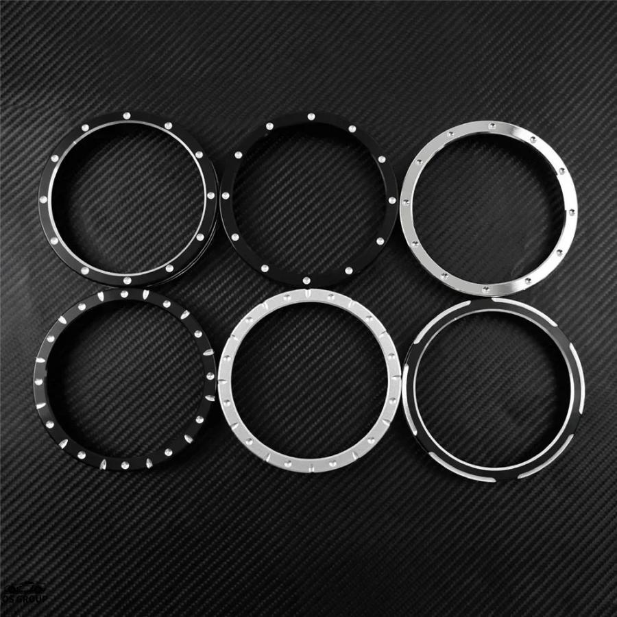 並行輸入品】 バイク CNC スピード メーター ベゼル カバー Cut Billet